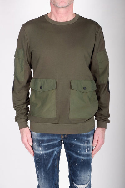 ANTONY MORATO Khaki Multi Pocket Sweatshirt