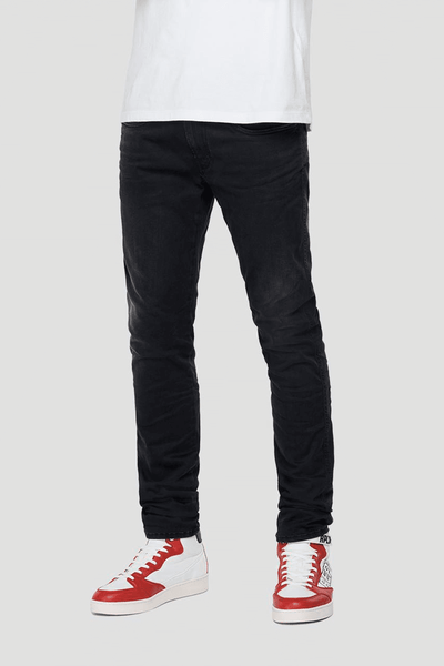 Replay Black Washed Hyperflex X Lite Anbass Jeans