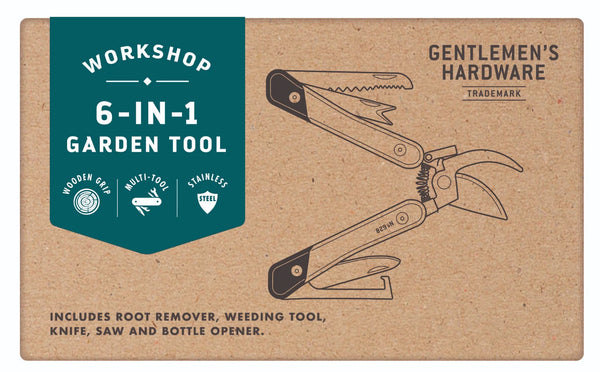 Gentlemen's Hardware Kraft Packaging Garden Multi Tool