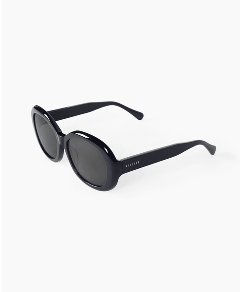 Masscob Black  Jeanne Round Frame Sunglasses