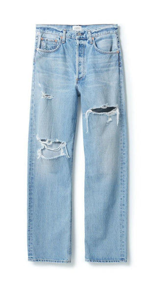 CITIZENS OF HUMANITY Eva Chamberlain Relaxed Distressed Jeans