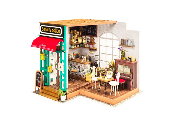 Hands Craft Diy Miniature House Kit - Simon's Coffee