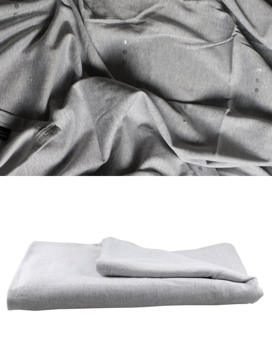 Specktrum Silver Grey Touch Blanket / Plaid