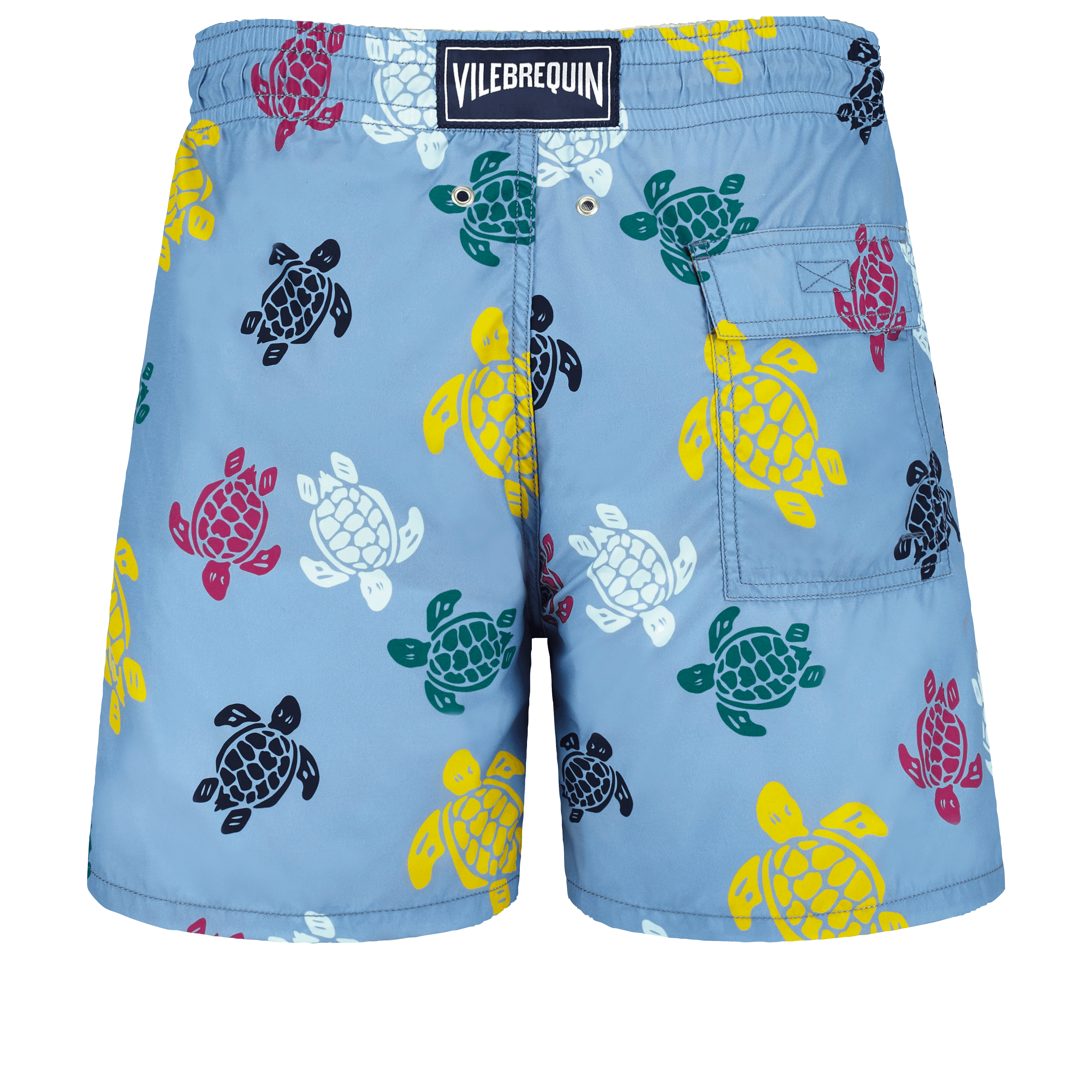 Trouva: Divine Blue Moorea Ronde Des Tortues Swim Shorts