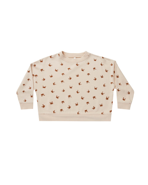 Rylee + Cru Boxy Pullover Crabs
