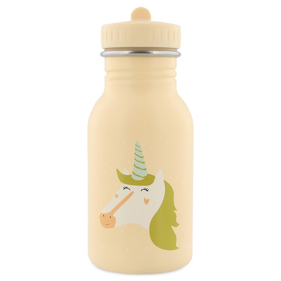 500ml Stainless Steel Mrs Unicorn Thermos with Straw - Trouva