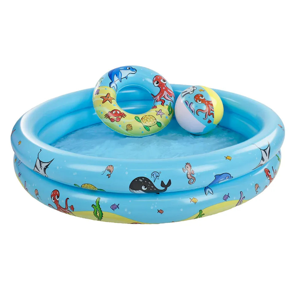 Swim Essentials Marine Animals Inflatable Pool Set