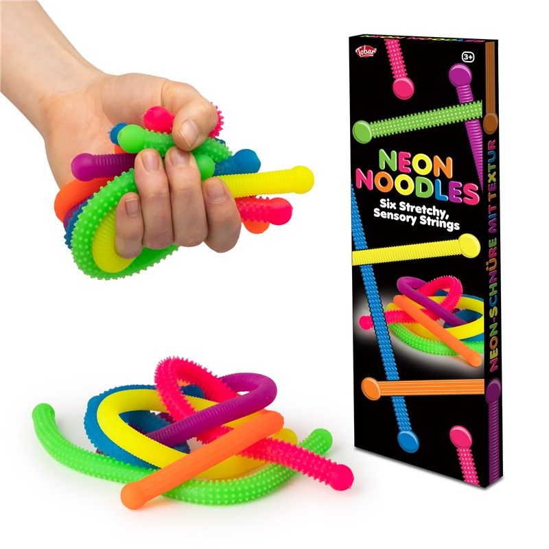 Tobar Neon Colors Sensory Noodles