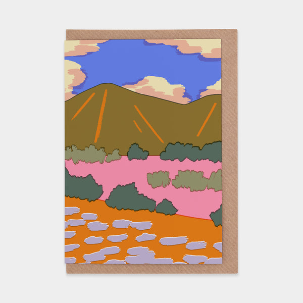  Elena Boils Landscape 3 Greetings Card