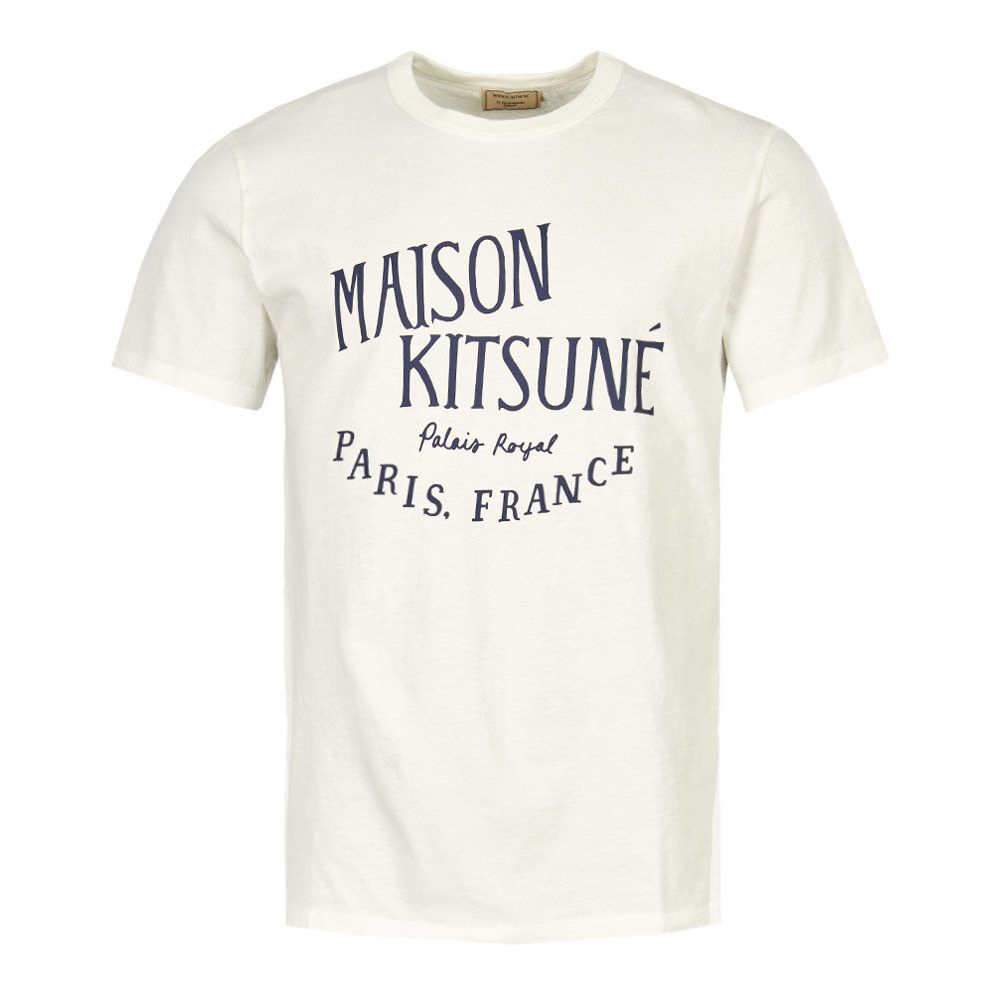Maison Kitsune White Palais Royal T Shirt 