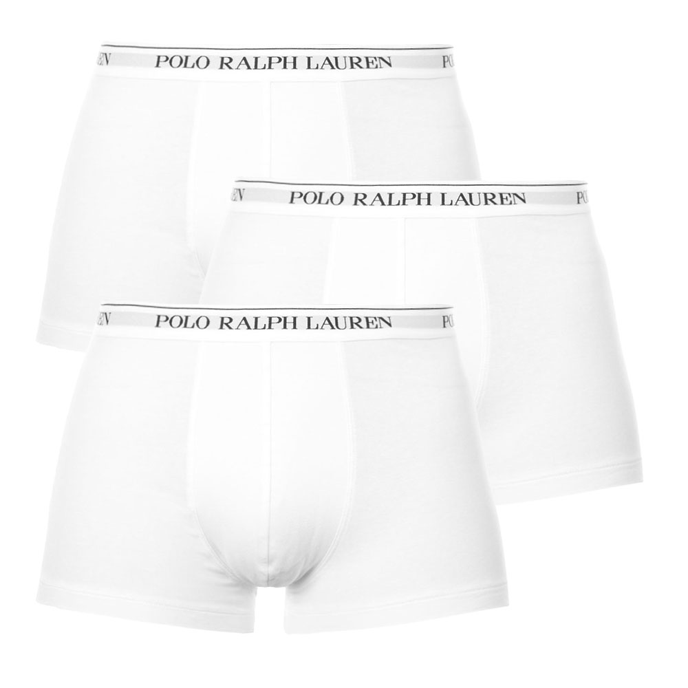 Polo Ralph Lauren Pack of 3 WhiteTrunks 