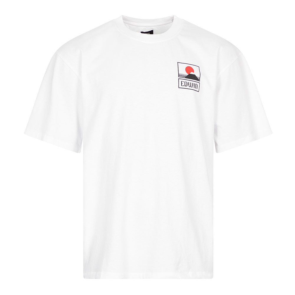 Edwin White Sunset On Mt Fuji T-shirt