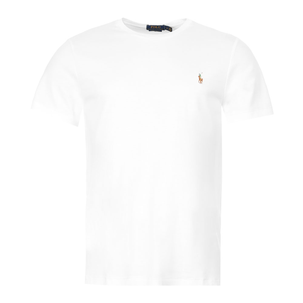 Polo Ralph Lauren White Custom fit T Shirt 