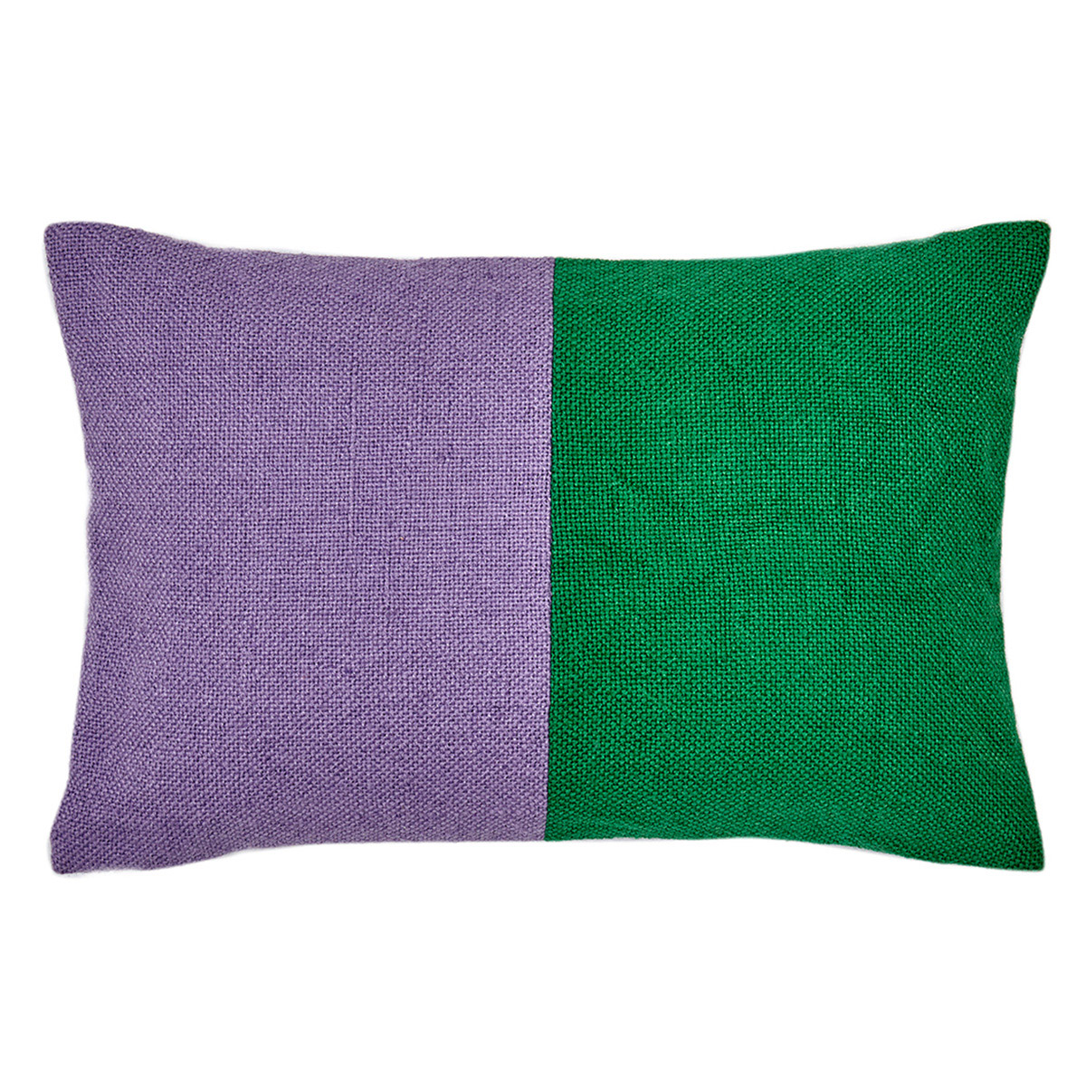 Liv Interior PET outdoor cushion, MATCH, green-lavender, 40x60cm