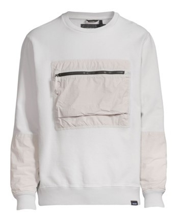Nemen  Nemen Jynx Chest Pocket Sweatshirt Ultra Light Grey