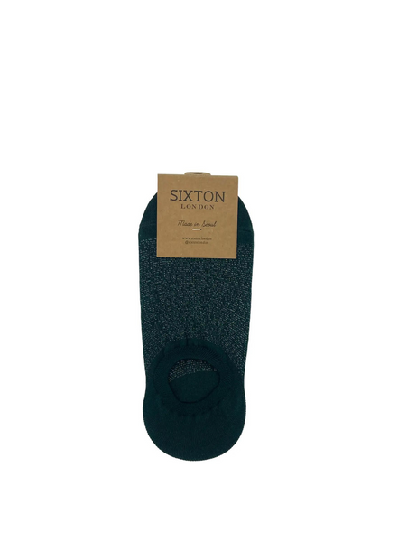 sixton Tokyo Trainer Socks In Teal From