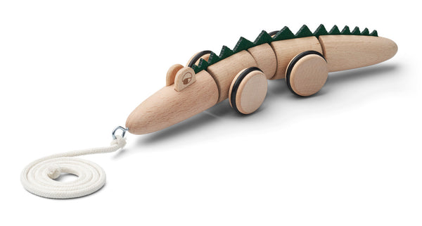 Liewood Sidsel Pull Along Crocodile Toy