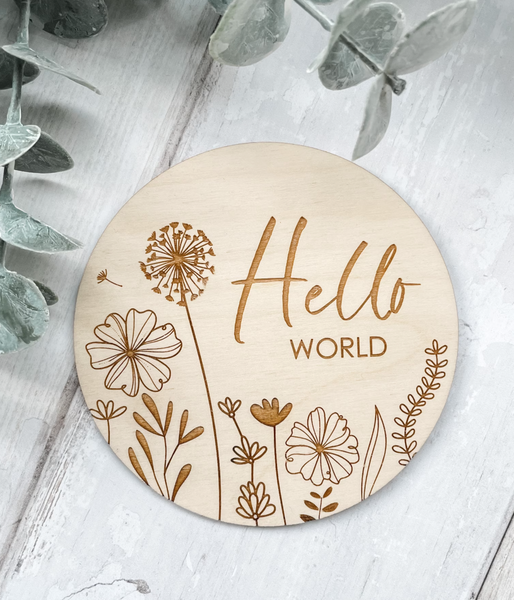 fox-and-bramble-wooden-laser-engraved-hello-world-plaque