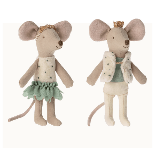 Maileg Royal  Little Sister and Brother Twins Mice