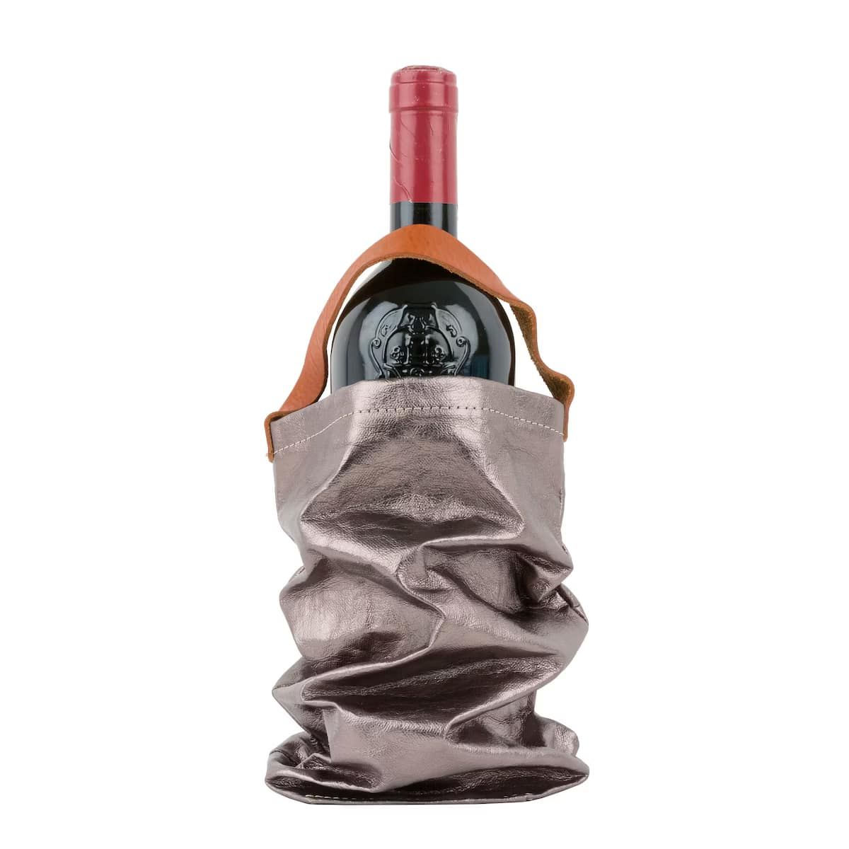 Uashmama Weintasche Mit Lederschlaufe - Wine Bag