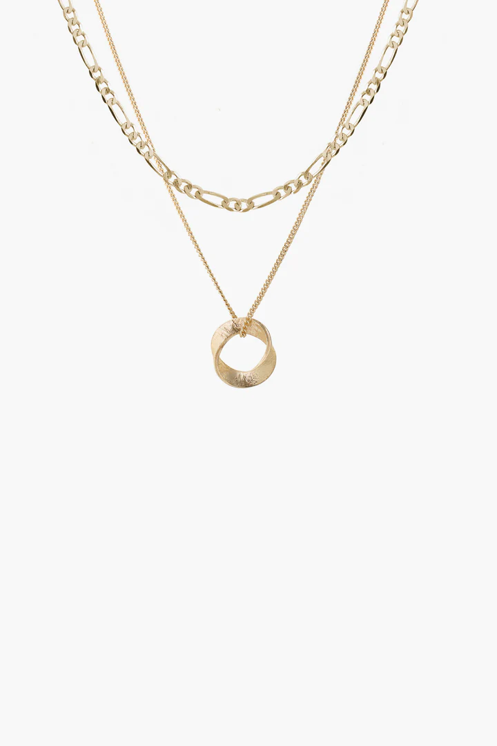 Tutti & Co Gold Cypress Necklace