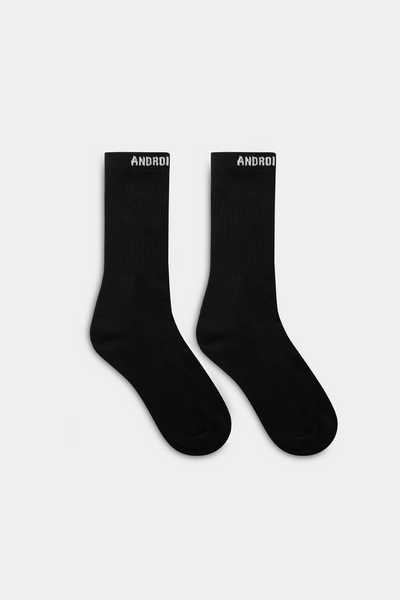 ANDROID HOMME Ah Crew Sock Black