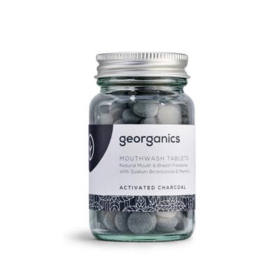 Georganics Charcoal Activated Mouthwash Tablets 