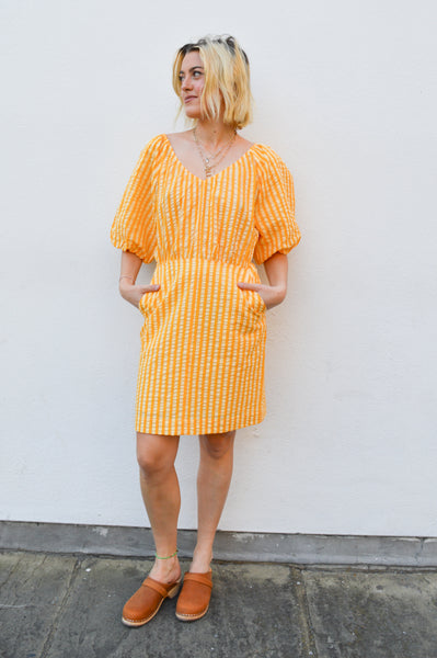 Second Female Sorbetto Golden Apricot Mini Dress