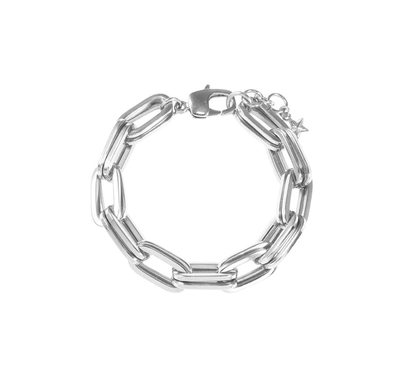imaï Bracelet "cadenas" - Argenté