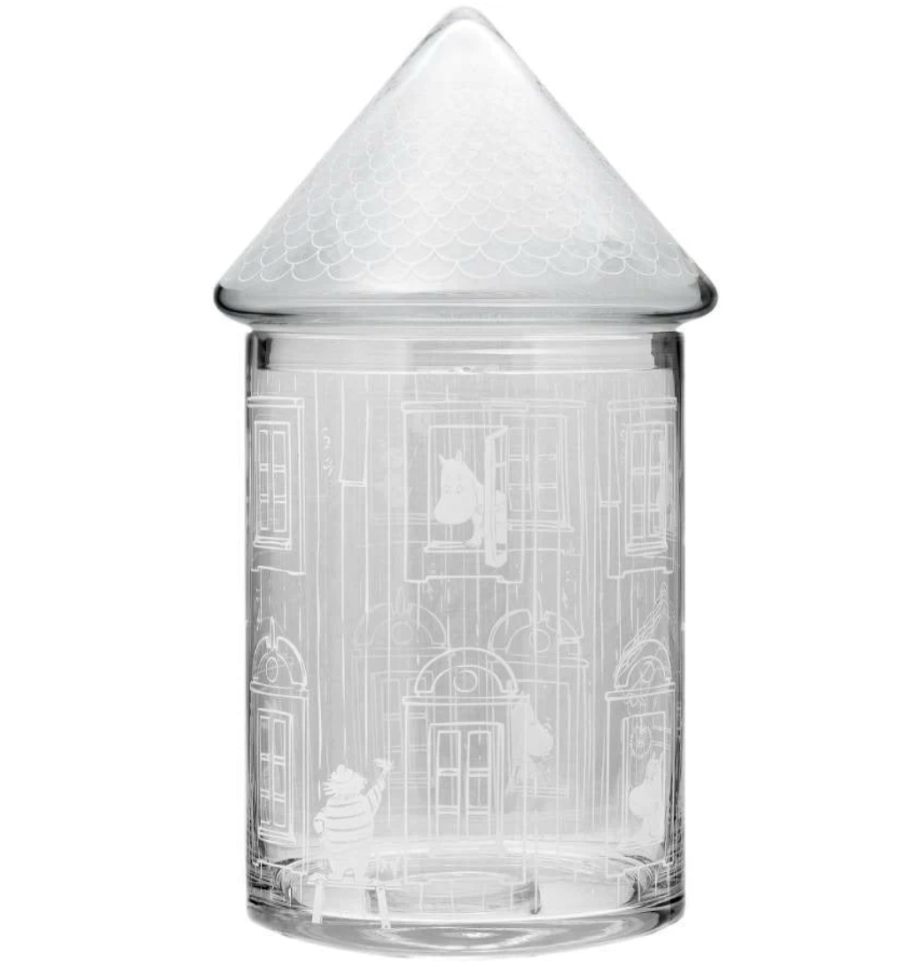 Muurla Moomin House Glass Jar