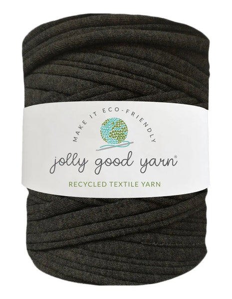 Jolly Good Yarn Mottled Charcoal Grey T-shirt Yarn