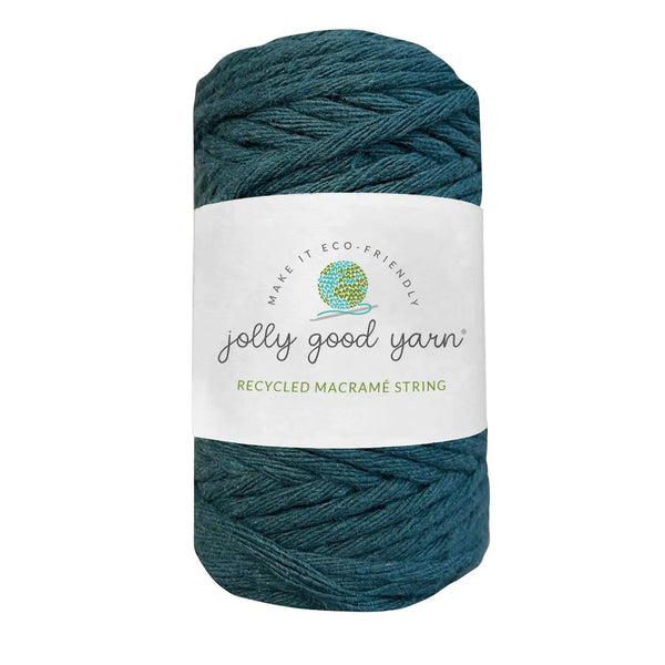 Jolly Good Yarn 3mm Macramé Yarn - Exeter Blue