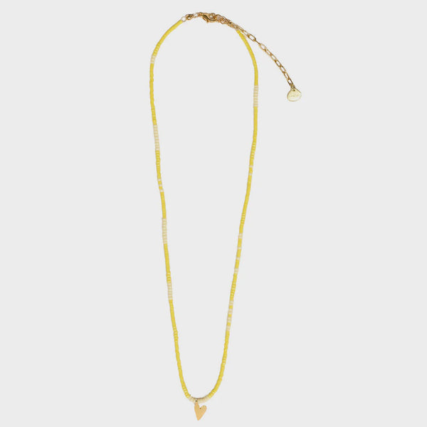 Mishky Summer Love Necklace - Yellow