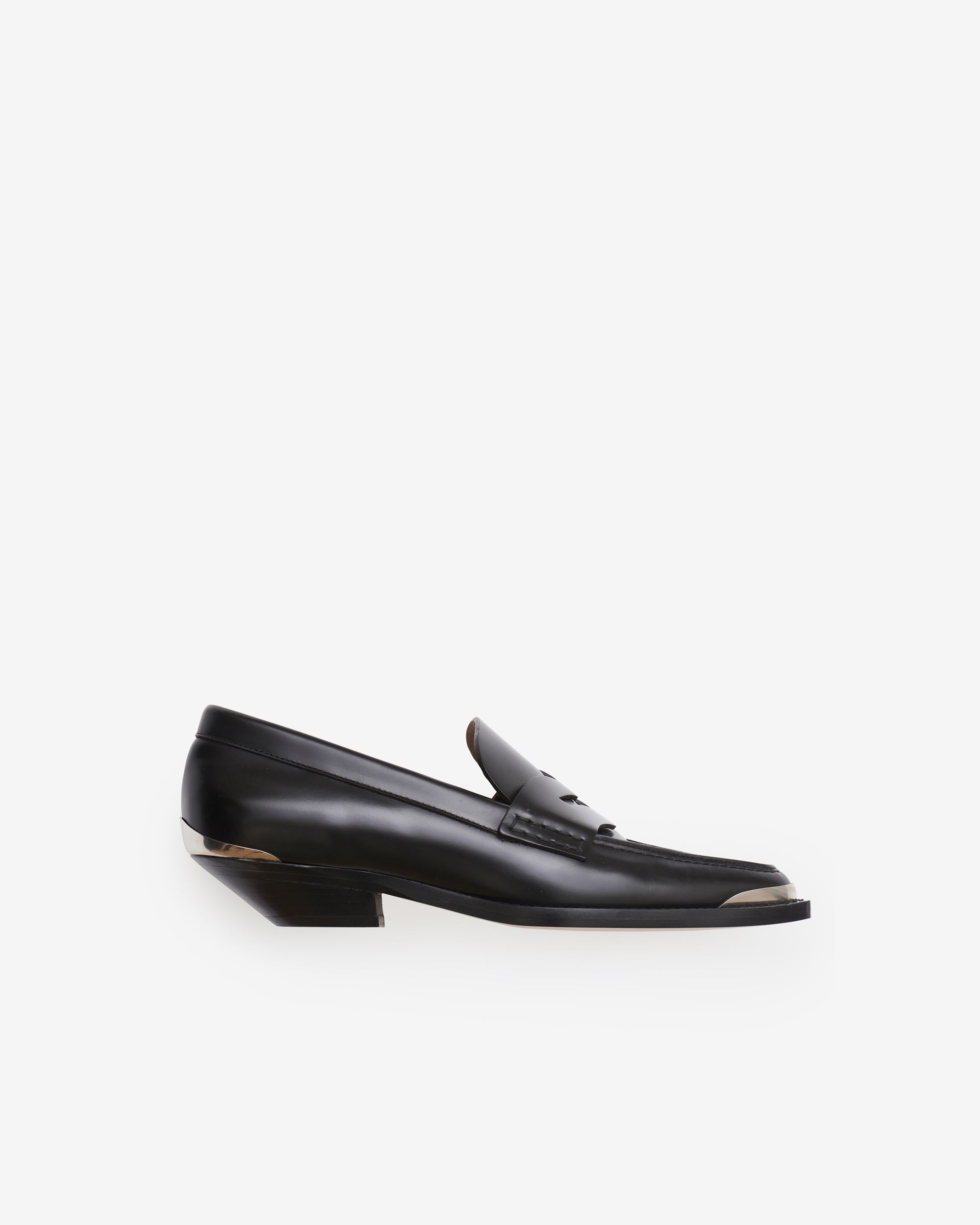 Marant Etoile Fadee Black Leather Loafers