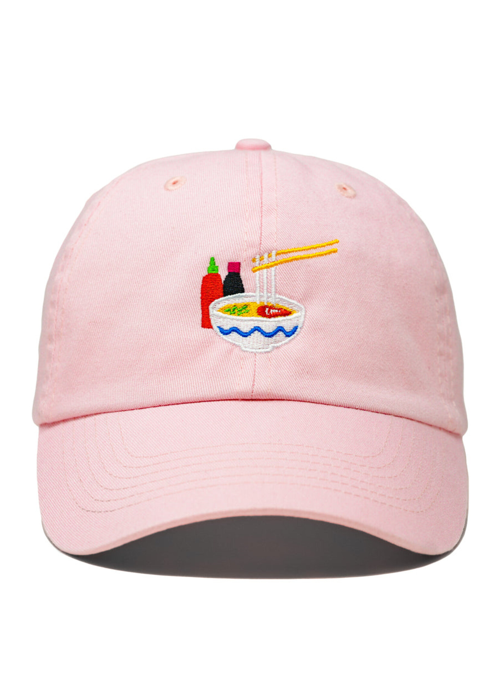 Davenly Pho Embroidered Hat - Pink