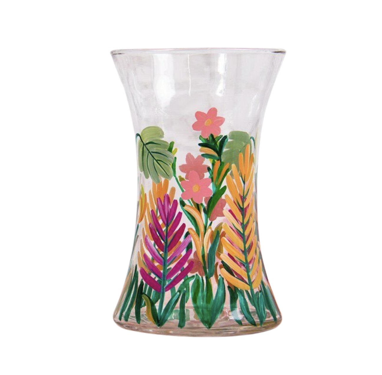 Lynsey Johnstone Hand Painted Tropical Vase