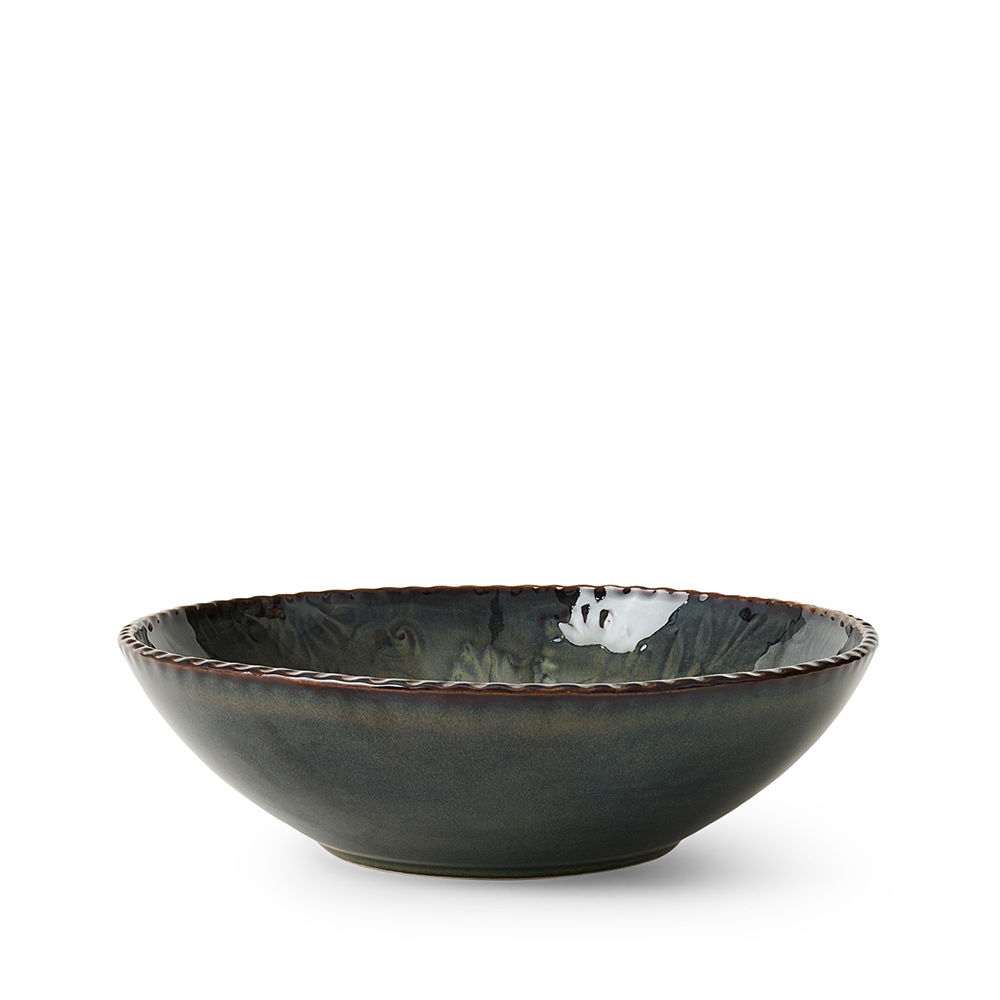 Stahl Ceramics Deep Plate/Bowl in Fig