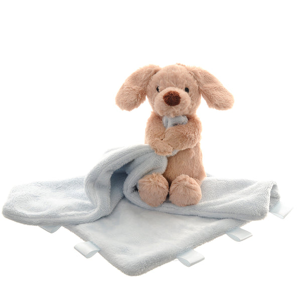 Ziggle Puppy Comforter Blanket - Newborn