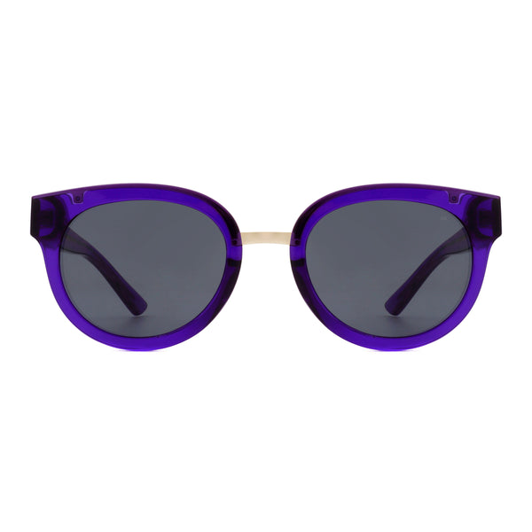 A Kjærbede Jolie Sunglasses In Purple Transparent