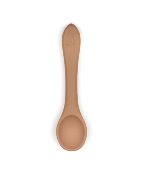 Little Blue Warm Sand Silicone Weaning Spoon