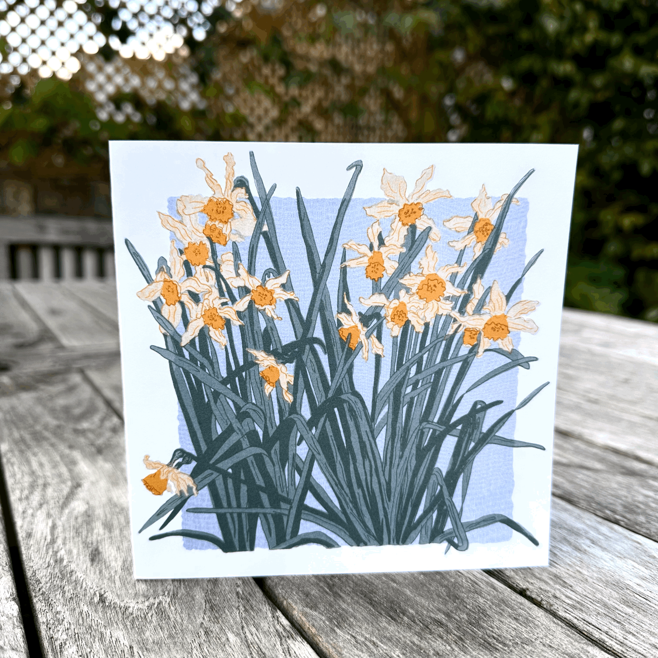 Anna Harley Daffodil II Greeting card