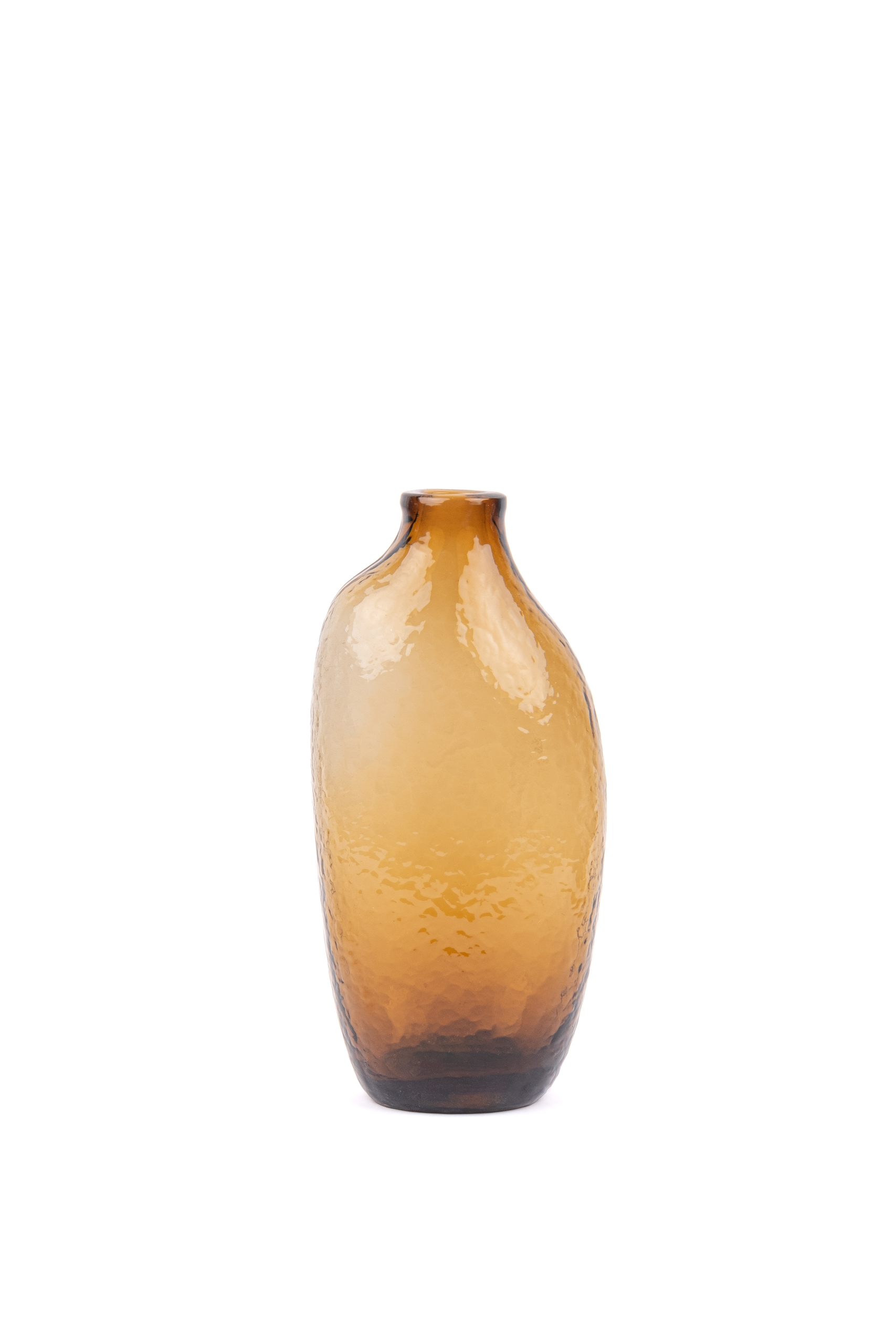 Joca Home Concept 20cm Brown Glass Pebbles Series Vase