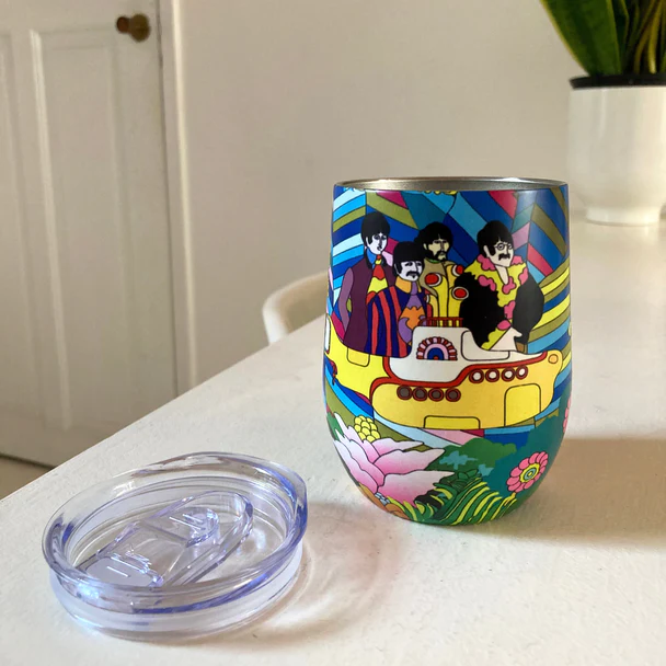 House of disaster The Beatles Yellow Submarine Stainless Steel Keep Cup