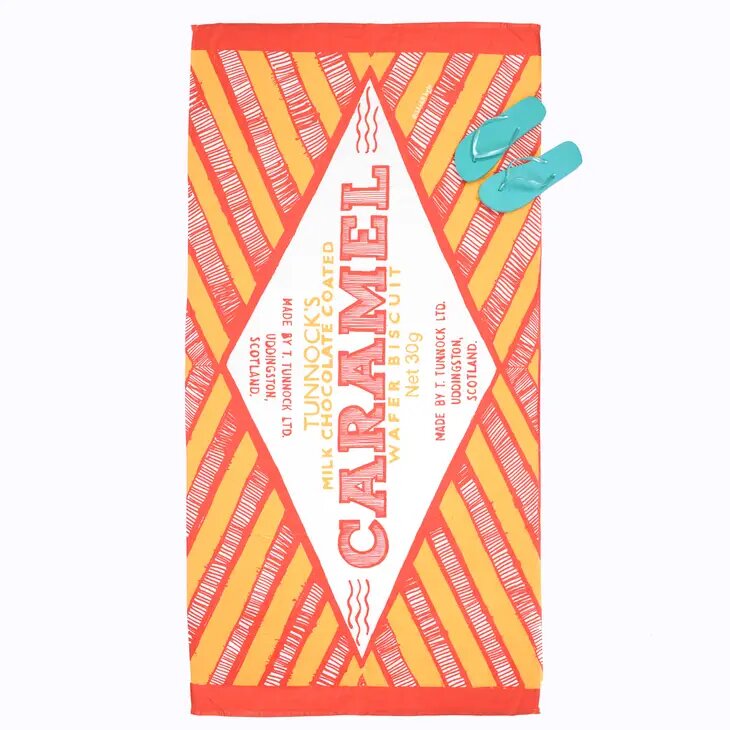 Gillian Kyle Tunnock’s Caramel Wafer Beach Towel
