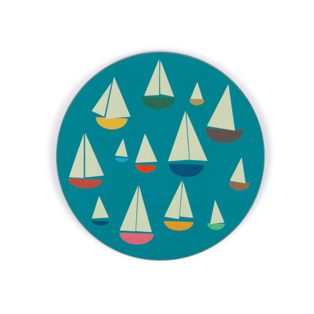 Blanca Gomez Sail Boats Coaster