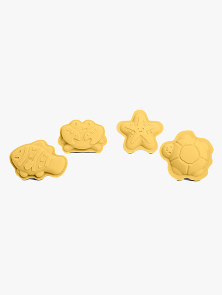 Bigjigs Honey Yellow Silicone Sand Moulds