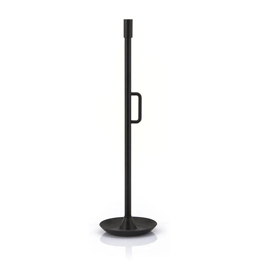 By-Boo Large Black Wick Candle Holder
