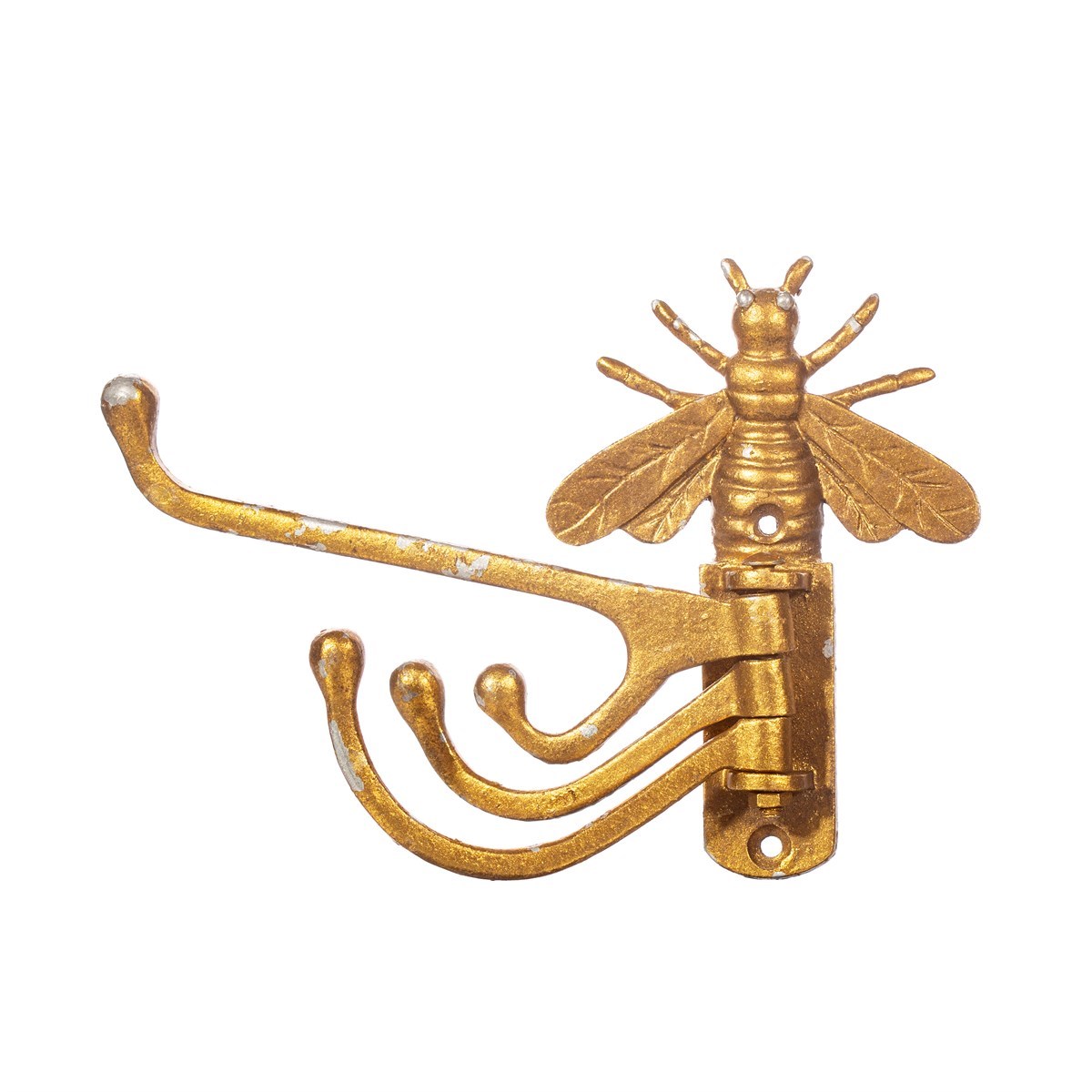 Sass & Belle  Antique Gold Bee Multi Hook