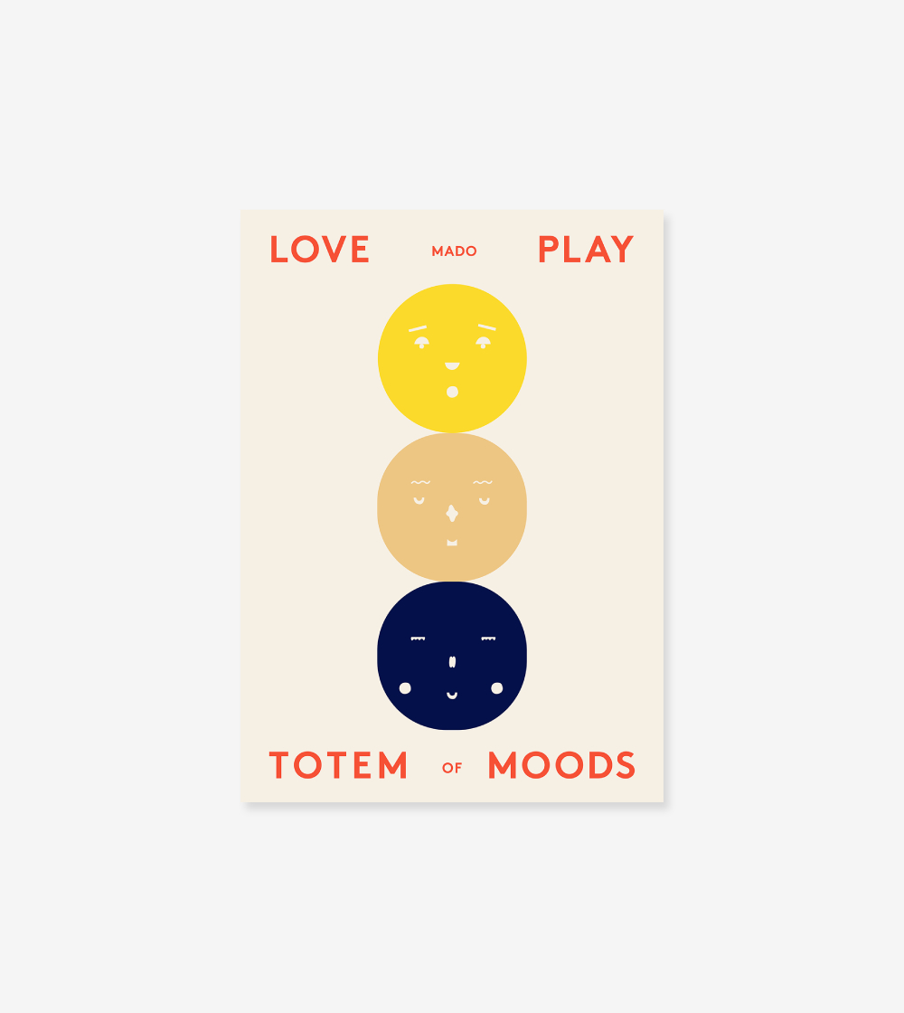 Paper Collective Totem of Moods by All The Way To Paris - 30x40 Poster