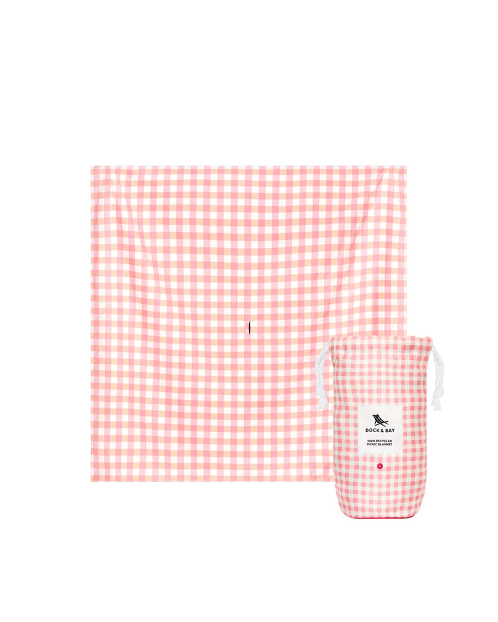 Dock & Bay Picnic Blanket Strawberries and Cream / XL